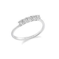 Anillo Comete Mujer Oro 375‰ in Oro blanco Diamante KANB1903